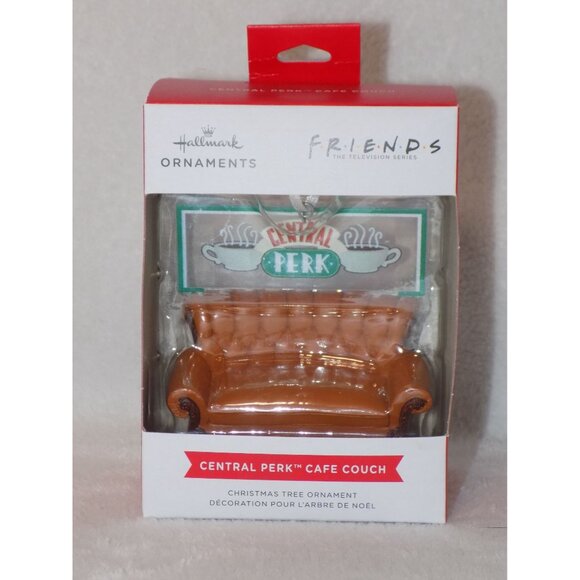 Hallmark Friends TV Show Central Perk Cafe Couch Tree Ornament Christmas New - Picture 3 of 6